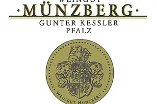 Logo des Weinguts Münzberg von Gunter Kessler aus der Pfalz mit Wappen.
